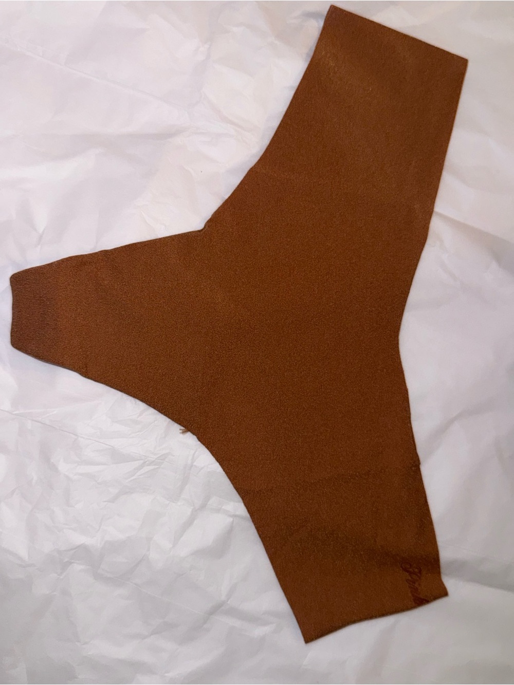 PINK Victoria's Secret Seamless Thong - Brown